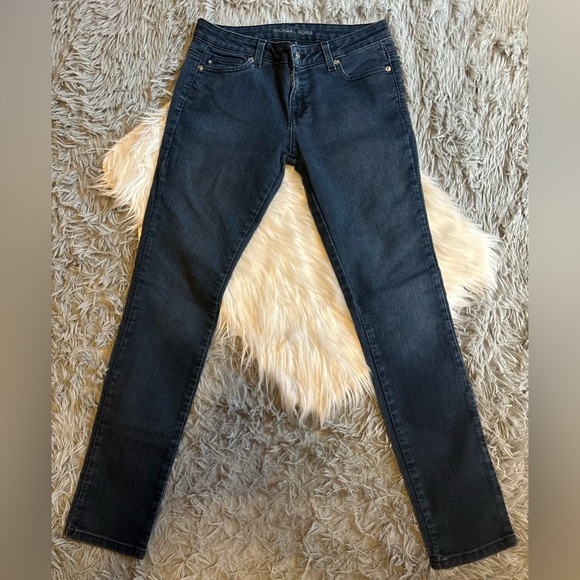 Michael Kors Dark Wash Skinny Jeans - Picture 5 of 6